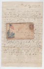 CIVIL WAR LETTER - 28th New Jersey Vols - Marches to BATTLE CHANCELLORSVILLE !