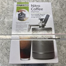 PRESTO Nitro Coffee Dispenser Cold Brew on Tap Model 02939 *NIB*