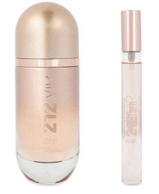 Carolina Herrera 212 VIP Rosé Eau de Parfum Spray Set 2.7 fl oz + 0.34