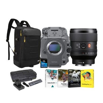 Sony FX6 Full-Frame Cinema Camera 35mm f/1.4 GM Lens Bundle