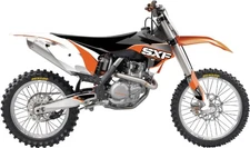 Dcor KTM Race Complete Graphics Kit - White Motorcycle Dirt Bike 20-30-201