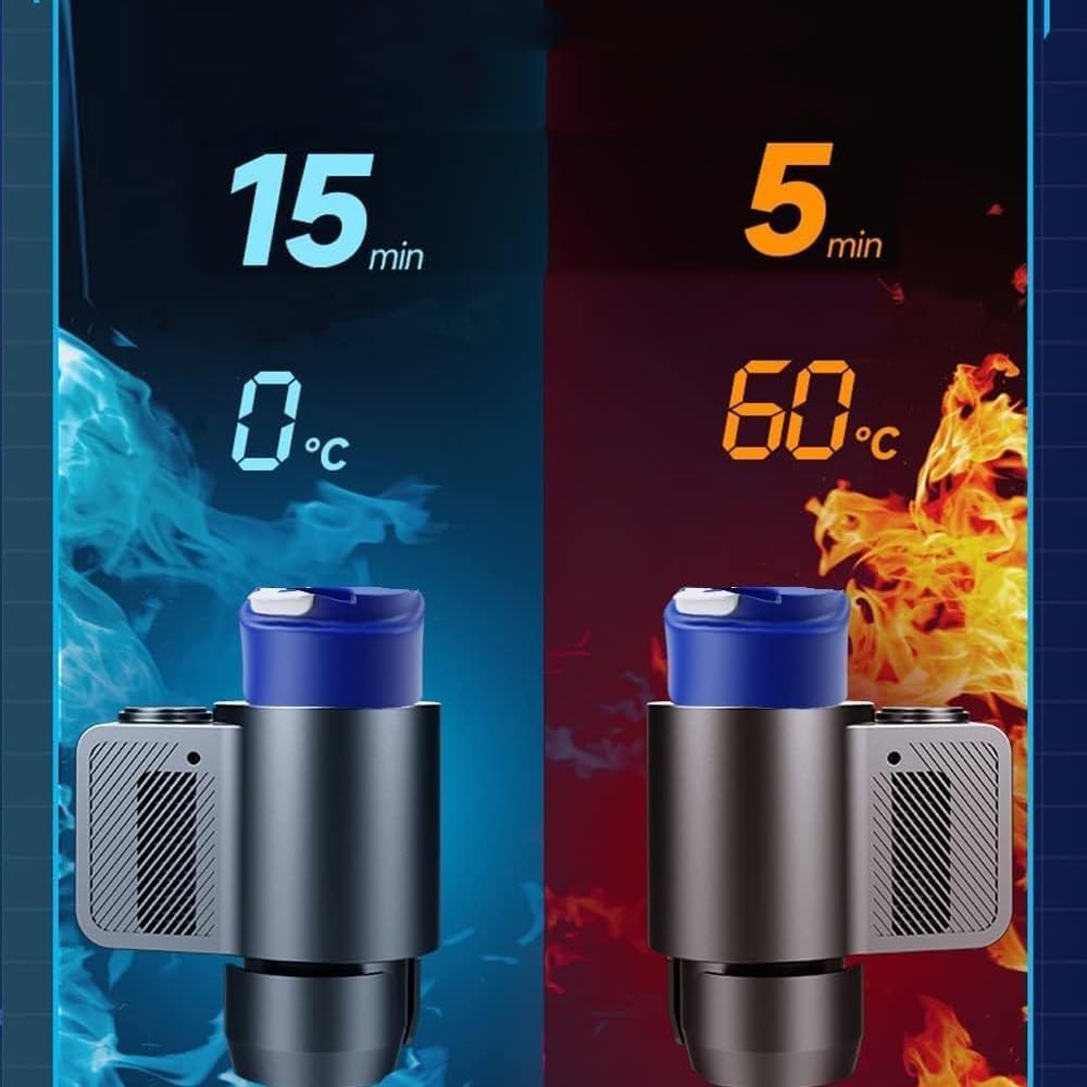 Warmer For Car With Small Coffee Cup, 12v 36w Car Cooli