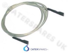 PIEZO ELECTRODE HT LEAD PUSH FIT SPADE BUTTON IGNITORS CATER SPARES PARTS 750MM