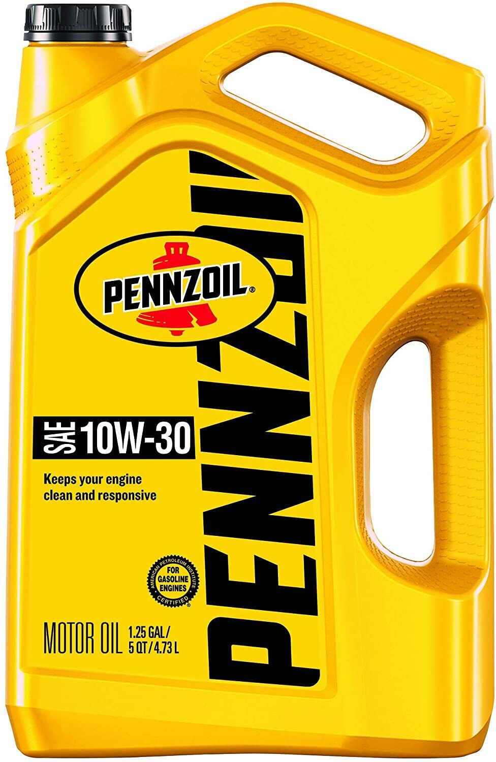 pennzoil conventional motor oil protection (sn/gf) 10w-30 5 quart - pack of 1