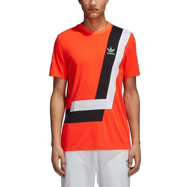 Adidas Originals BR8 T-Shirt Solar Red Men&#039;s BNWT FAST SHIPPING | eBay