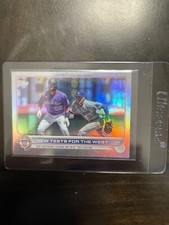 2022 Topps Update New Tests For The West Rainbow Foil