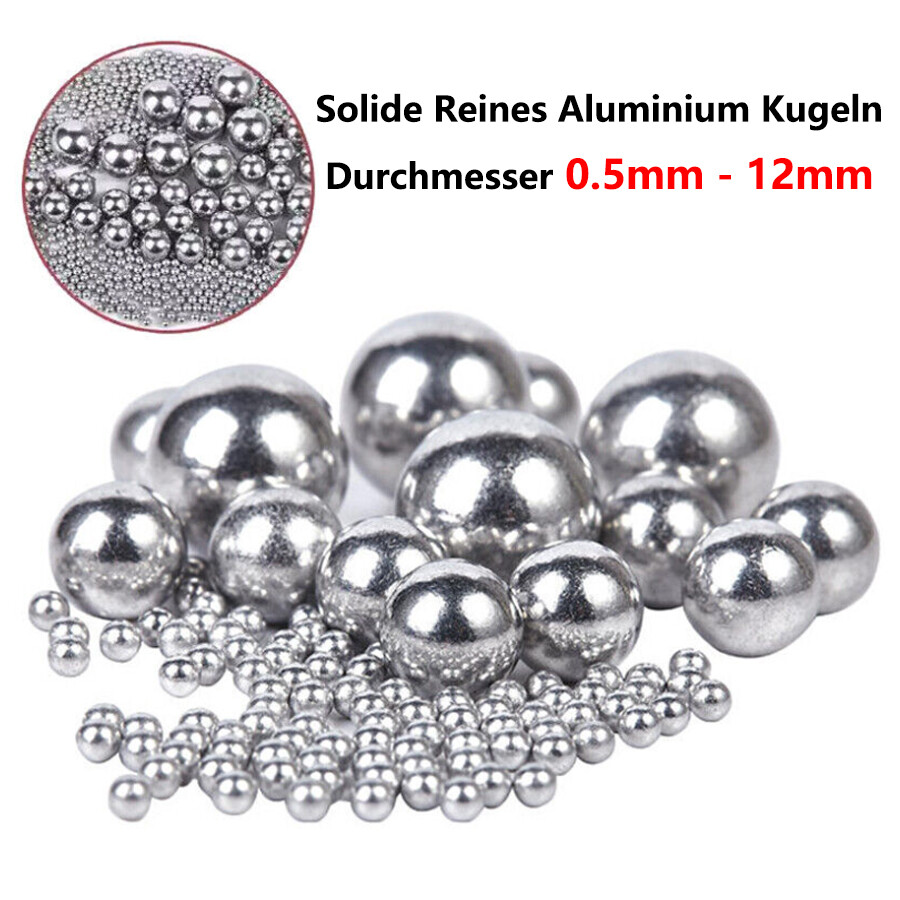 Solid Pure Aluminium Balls Balls Φ0.5mm - 12mm Precision Bicycle Ball Bearing