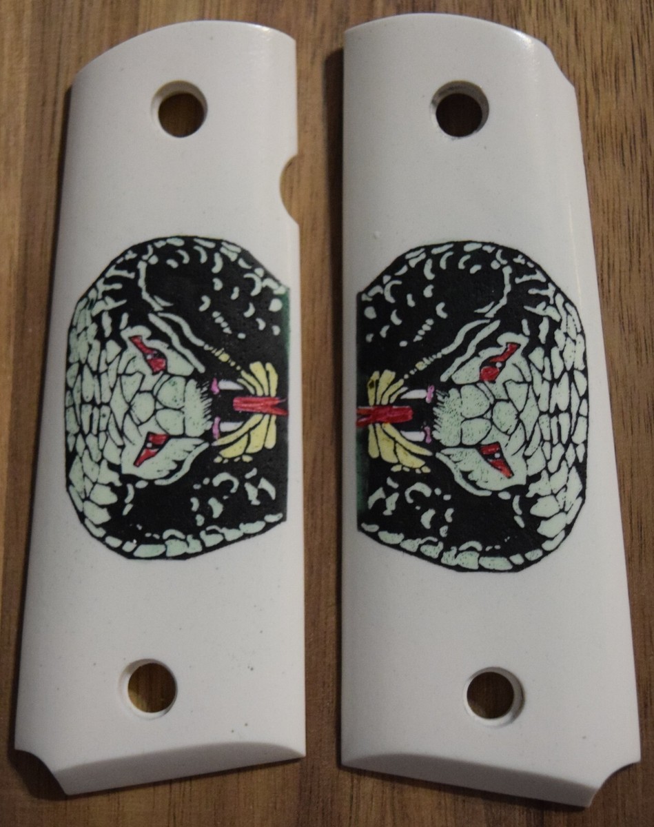 1911 Full Sized Model For Kimber/Colt Frames Hand Scrimshaw The