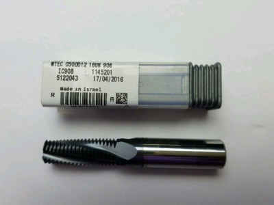 NEW Iscar 16 TPI UN Threadmill .470'' Dia 4 Flute Grade IC908 AlTiN Coated