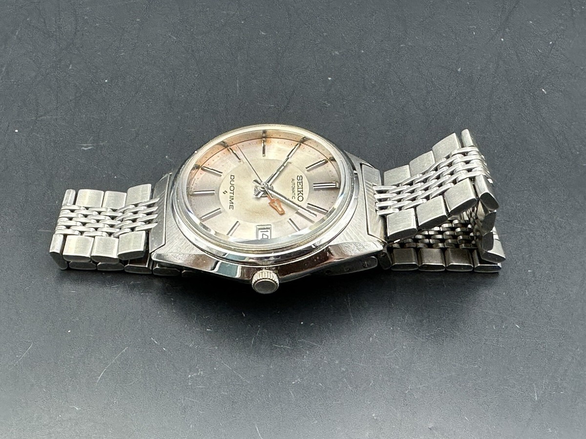 VINTAGE 1972 SEIKO 5619-7000 DUO TIME WRISTWATCH. | eBay