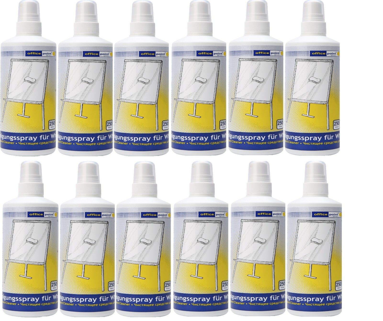 Reinigungsspray 250 ml Tafelreiniger für Whiteboards Reiniger für