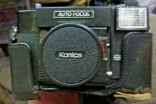 Konica C35 AF Auto Focus 35mm Point Shoot Film Camera Hexanon JAPAN F2.8 38mm