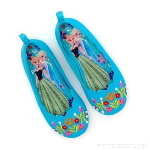 La Senorita Anna Elsa Fever Frozen Spanish Flamenco Shoes - Glamorous Gold Green, Green