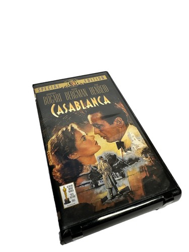 Casablanca VHS 1942, 2000 Special Edition Clamshell ,VERY GOOD - Picture 3 of 4
