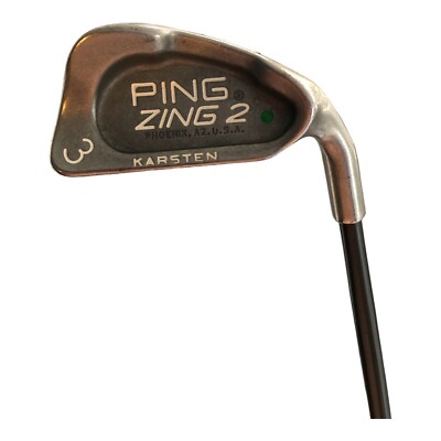 PING ZING Driving Iron Green Dot w/ Ping U44 Senior Flex