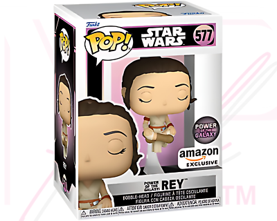 Star Wars Funko POP 577 Rey Amazon Exclusive Power of the Galaxy