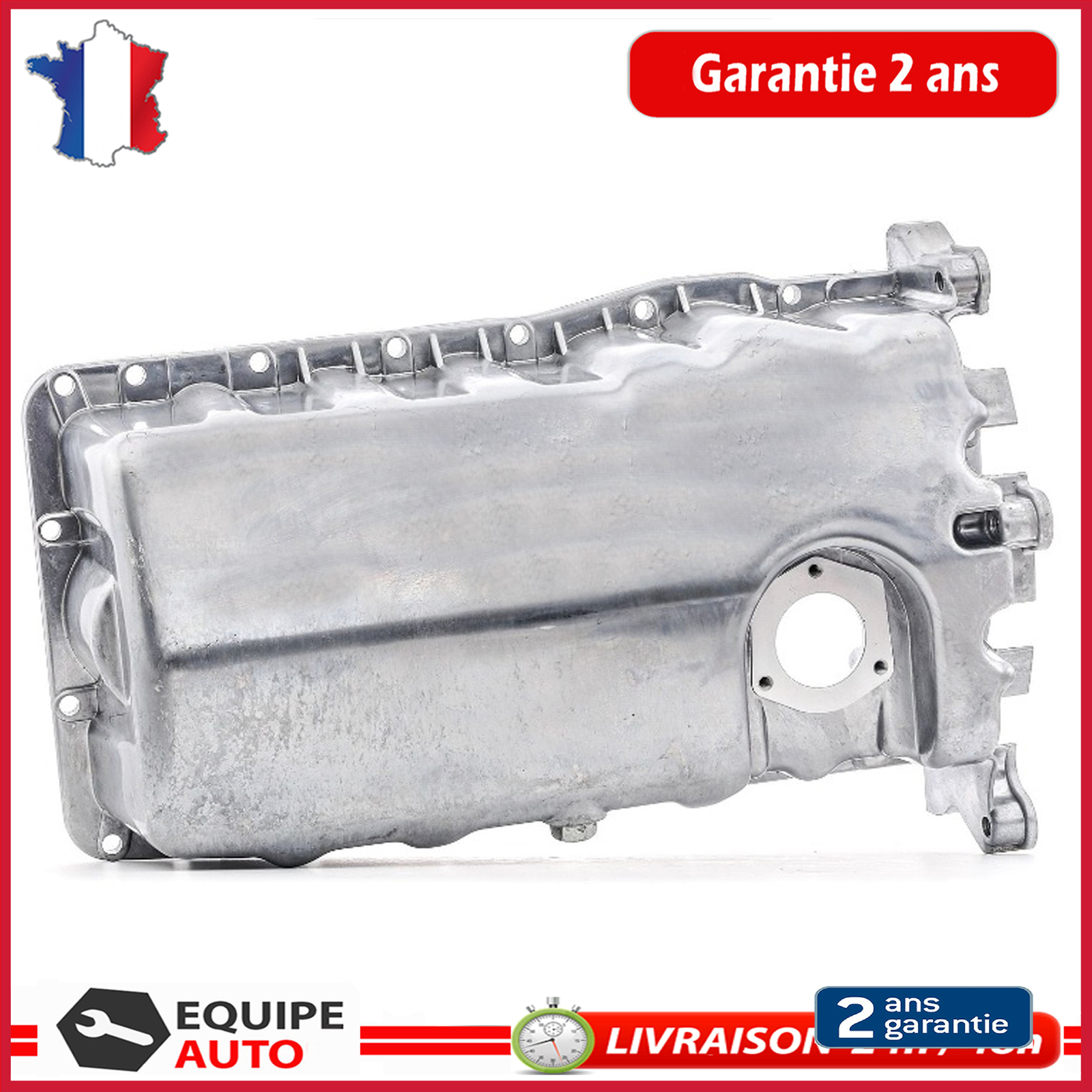 Carter d'huile moteur inférieur en aluminium pour Polo Sharan Golf 4 Bora Fabia Octavia TDI