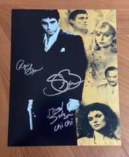 *SCARFACE* signed 11x14 photo *STEVEN BAUER, ANGEL SALAZAR, PEPE SERNA* PROOF 5