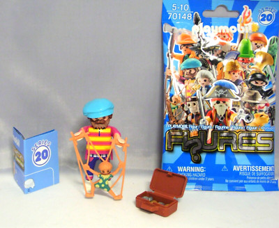 PLAYMOBIL 70148 Figures Boys Serie 20,  Puppenspieler Koffer Münzen # 6 NEU