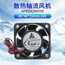 Delta AFB0424HHB 4015 0.13A 24V 4cm industrial control inverter cooling fan