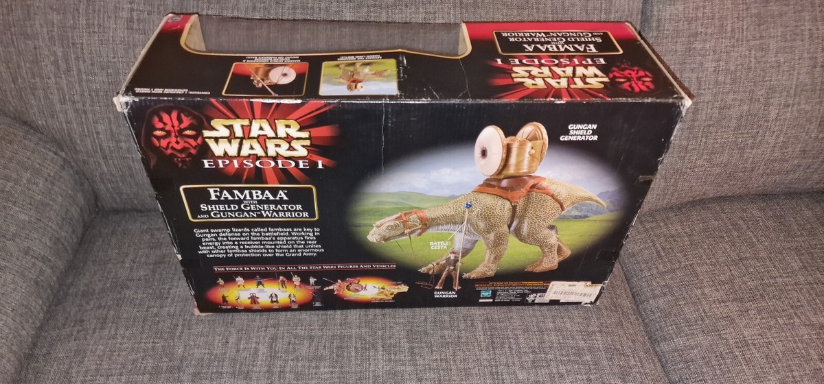 Star Wars Episode Fambaa With Shield Generator Gungan Warrior