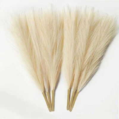 Hierba pampeana sintética CHUKCHI-17,7" 6 racimos (beige) esponjosa seca artificial - Imagen 1 de 4