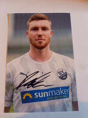 Signed photo Sören Dieckmann SV Sandhausen new 