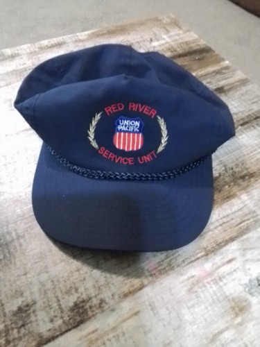 Union Pacific Railway Railroad Red River Service Unit Adjustable Cap