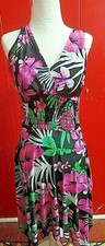 Forever 21 Women's Junior Large Floral Tropical Sundress