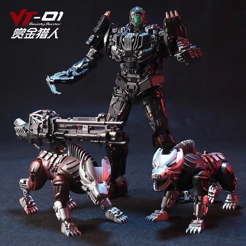 トランスフォーマー　ロックダウン　非正規 VT-01 bounty hunter Visual Toys VT-01 Bounty Hunter Lockdown Alloy Ver. Action