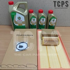 FOR AUDI RS3 SPORTBACK 2021+ GENUINE SERVICE KIT 8L CASTROL & AIR OIL SUMP PLUG