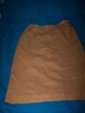 Vintage Koret of California Wool Rust Fully lined Skirt Size S in amazing cond