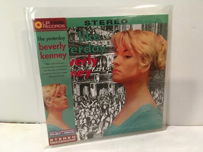 レコード ビバリー・ケニー「ライク・イエスタデイ」