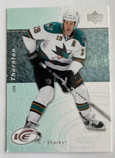 2007-08 Upper Deck Ice Hockey #100 Joe Thornton - San Jose Sharks