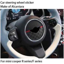 Made of Alcantara Car Steering Wheel Cover For Mini Cooper F54-F60 R55-R61