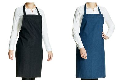 Link Kitchen Wear Latzschürze Jeans Barbecue Grillschürze 90 x 90 cm 