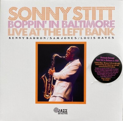 Sonny Stitt Boppin' in Baltimore RSD 2023 VINYL BRAND NEW