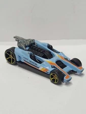 Hot Wheels HW Race Track Aces Honda Racer Grabber Blue 1:64 Diecast Car 2014