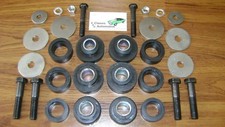 Subframe Body Mount Bushing Kit with Hardware Bushings sub frame bolts washers