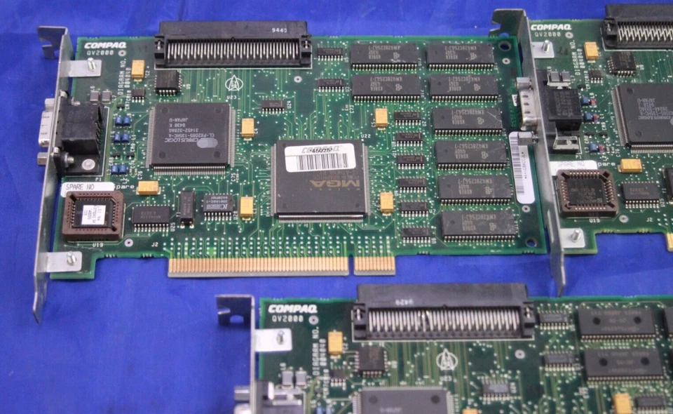 3X COMPAQ 148260-001 QVISION 2000 QV2000 PCI VIDEO CARD CIRRUS CL-PX2085-135HC - Image 3 of 4