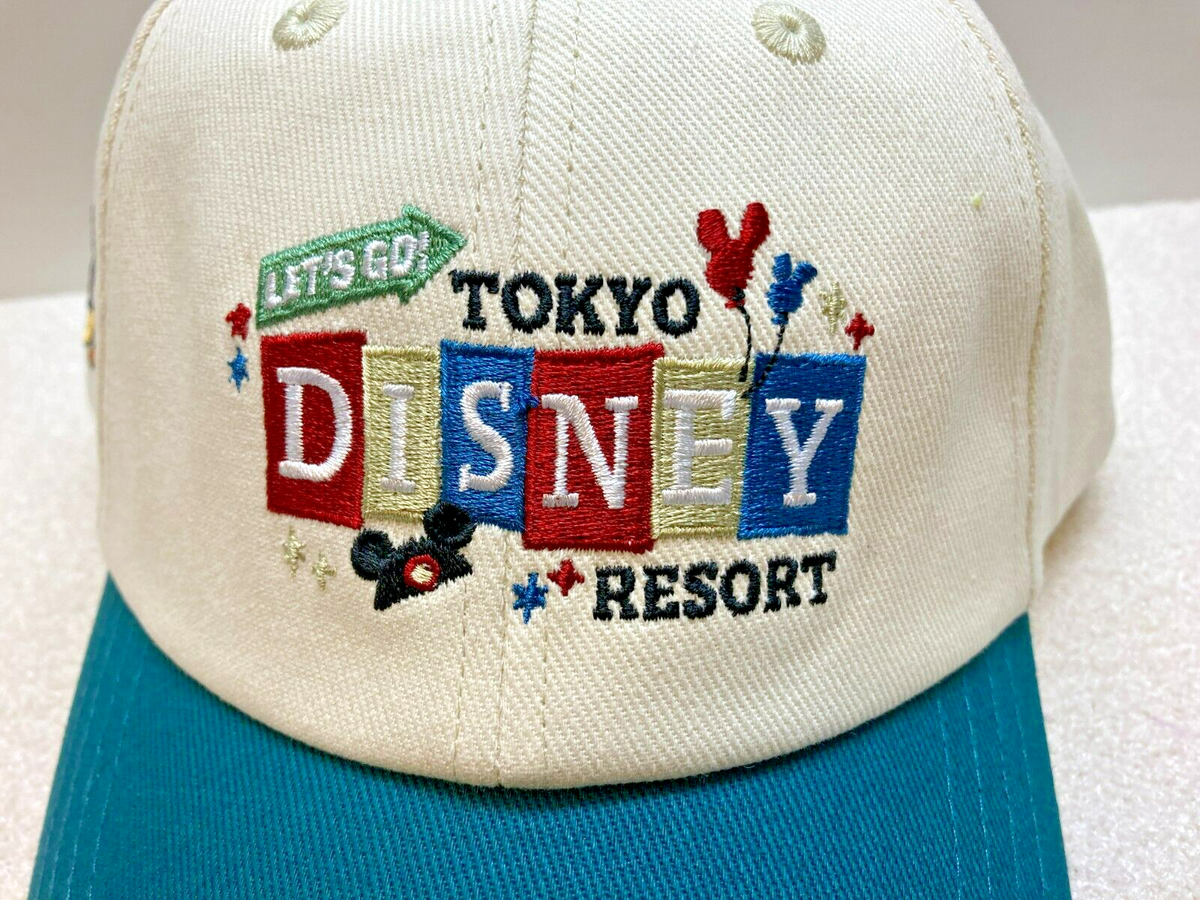 Japan Tokyo Disney Resort Let's go! Mickey Mouse Cap for