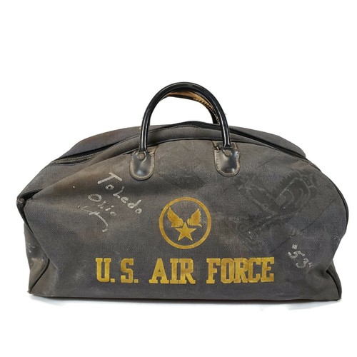 Vintage Leeds U.S. Air Force Gym Bag 