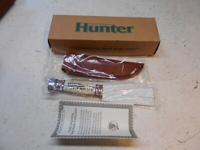 new north american hunting club h1721 life member stag whitetail deer knife shea
