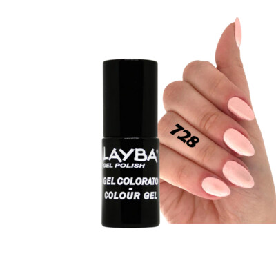 Layla Layba Gel Polish Semipermanenter Nagellack Nr.728 5ml