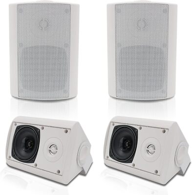 Herdio 4 Zoll 400 Watt Außenlautsprecher Outdoor-Lautsprecher für Outdoor Indoor