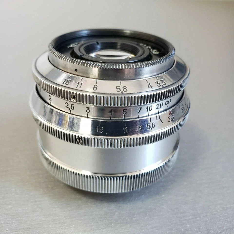 Industar 50 50mm f/3.5 Vintage Photo Lens M39 Mount for Leica Zenit FED Cameras - Image 4 of 4