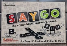 National Park SayGo Board Game Family Crossword Word Game McKinley Sealed