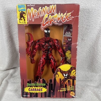 Marvel Comics Maximum Carnage Deluxe Edition 10'' Toy Biz 1994 Boxed 44200