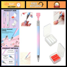 3Pcs Refillable Wax Pen Set for Diamond Painting, Automatic Art Pens 2 Refill