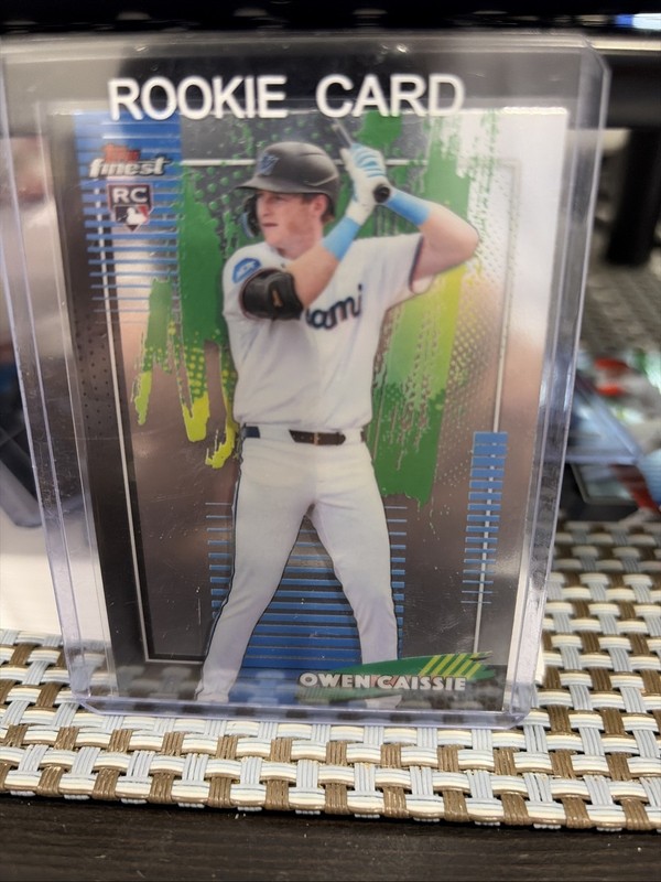 Owen Cassie 2026 Topps Finest #29 (RC) Miami Marlins